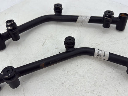 2012 Harley Dyna Fat Bob FXDF 103 OEM Rear Left Right Saddlebag Guard Rails Bar