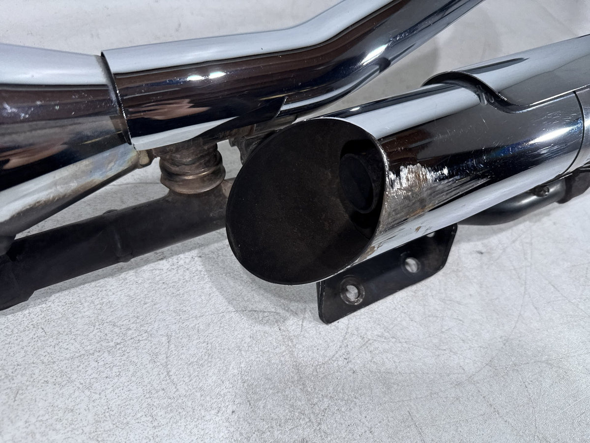 2001 Harley Heritage Softail Classic FLSTC OEM Exhaust Header Pipes Muffler