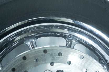 2007 - 2011 Harley-Davidson Touring CVO Electra Screamin Eagle Front & Rear Wheel Rim Tire 43539-04