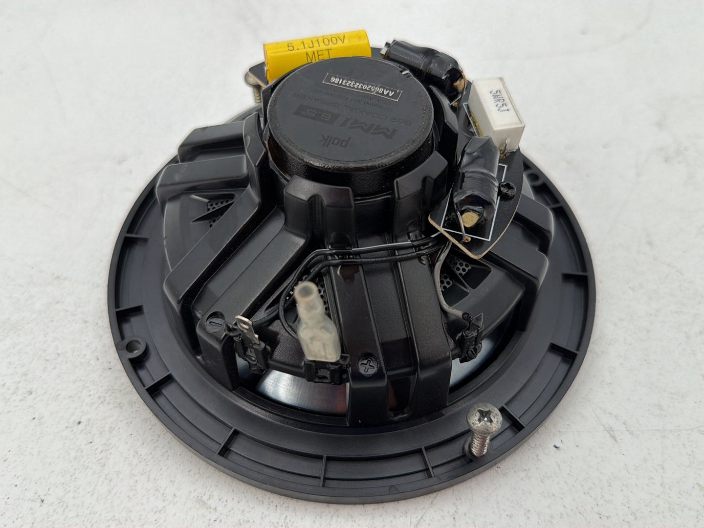 2007 - 2012 Harley-Davidson Touring Street Glide Front 1 Sound Audio Speaker Polk Audio 8" MM1