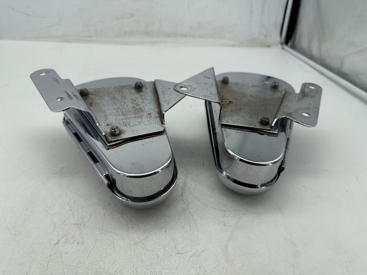 2008 Harley Softail Kidney Left Right Storage Media Compartment Glove Box NO Key