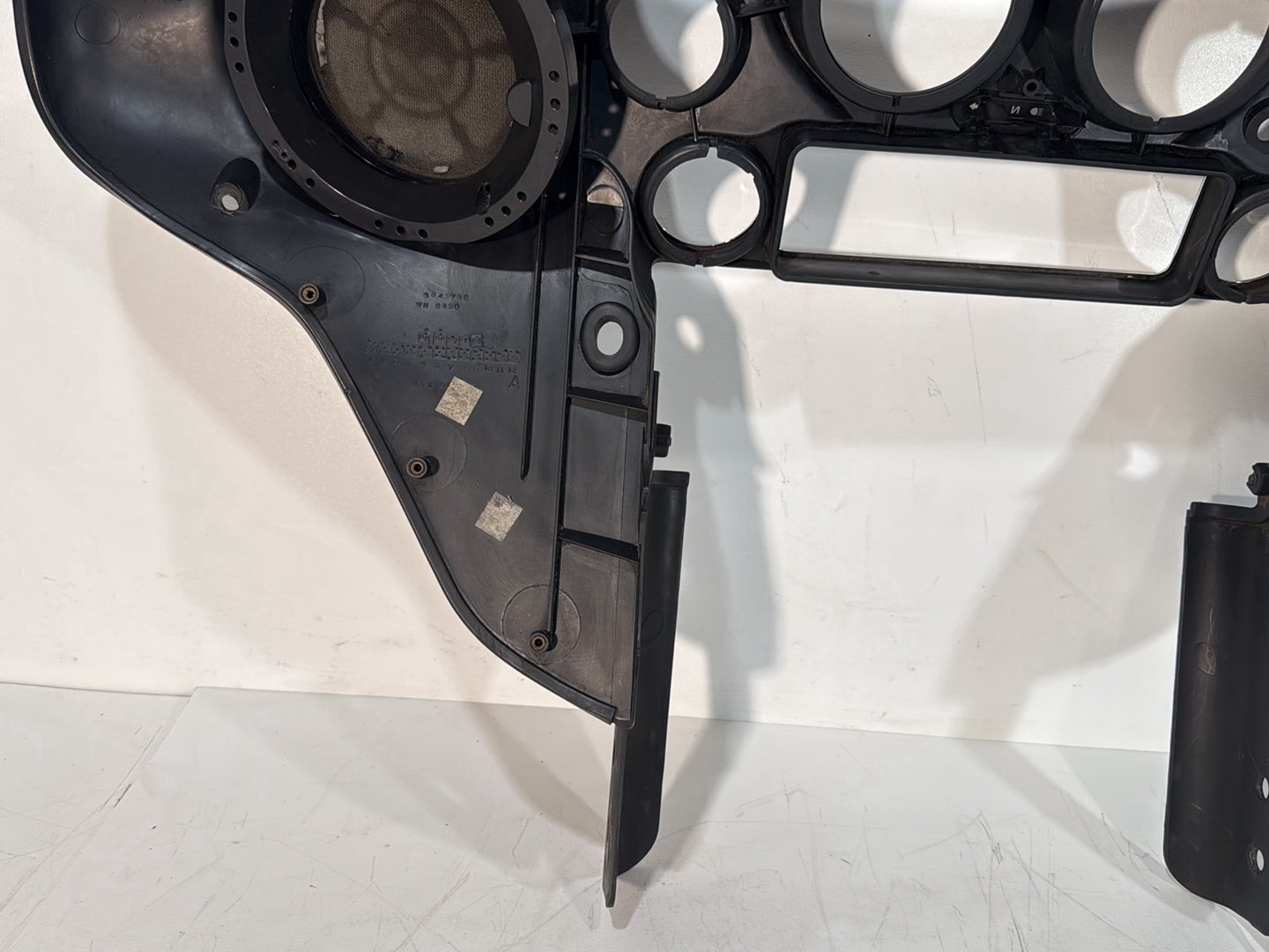 2007 - 2012 Harley-Davidson Touring Street Glide Front Inner Batwing Fairing Cover w/ Speaker SKULL covers Trim