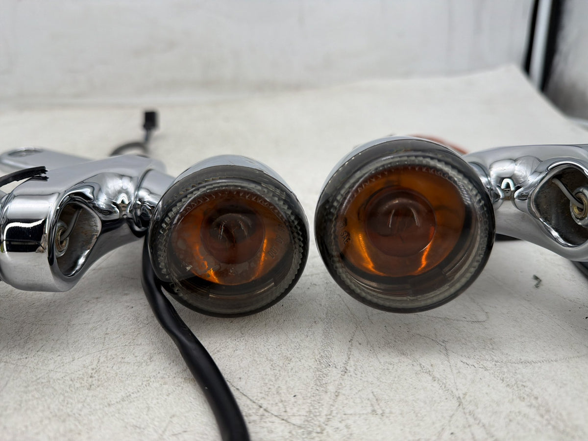 09 Harley Electra Glide Touring Screamin Front Left Right Turn Signal Indicators