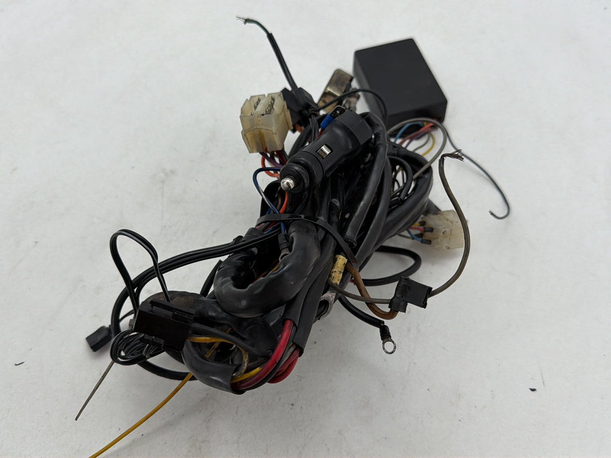 90 Harley Electra Glide Touring Sport OEM Wire Wiring Harness Plug In Connectors