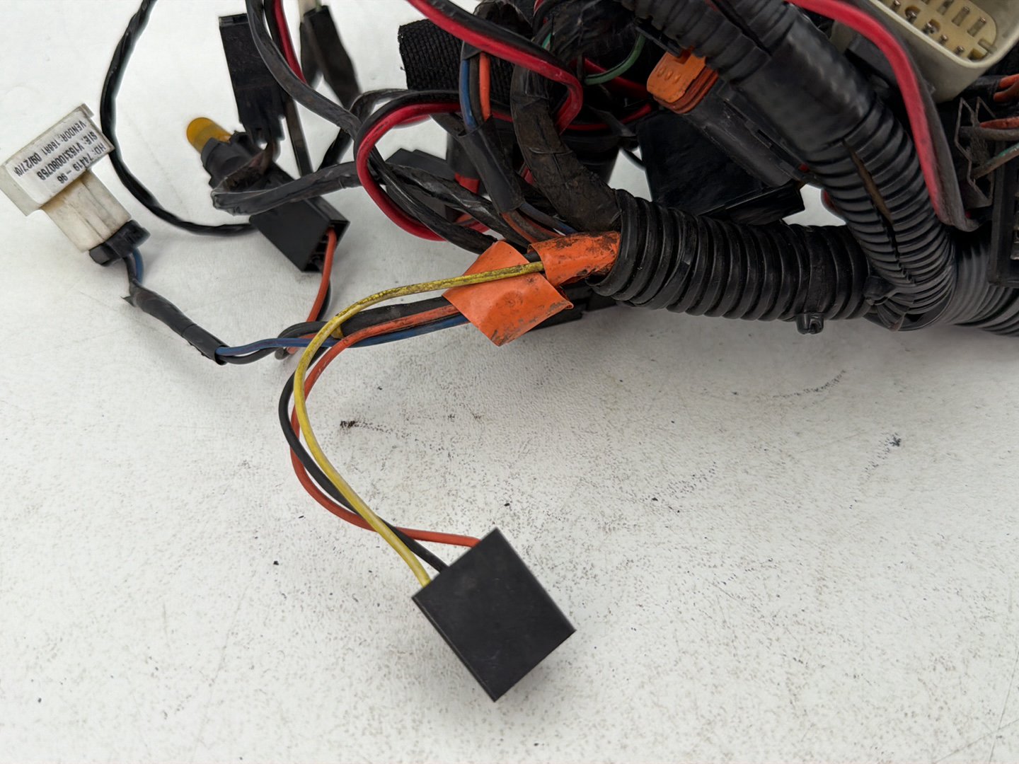 2007 - 2012 Harley-Davidson Touring Street Glide Front Sub Wiring Harness Loom Interconnect