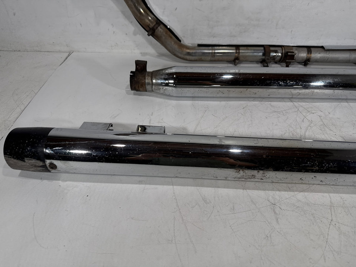 1997 Harley Electra Glide Touring FLHT OEM Exhaust Header Pipes Muffler