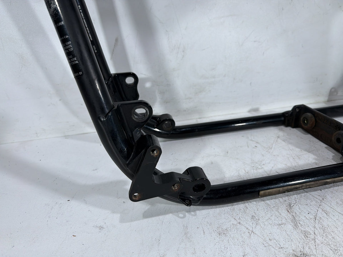 2001 Harley Fat Boy Softail FLSTFI OEM Body Main Frame Chassis SLVG
