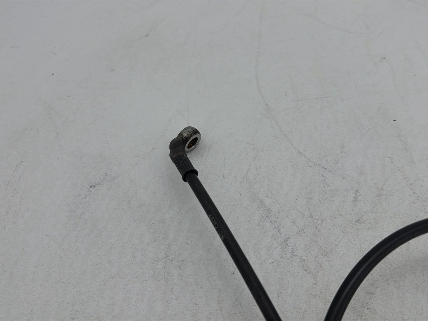 2009 Harley Dyna Street Bob FXDB OEM Front Brake Hose Line Pipe