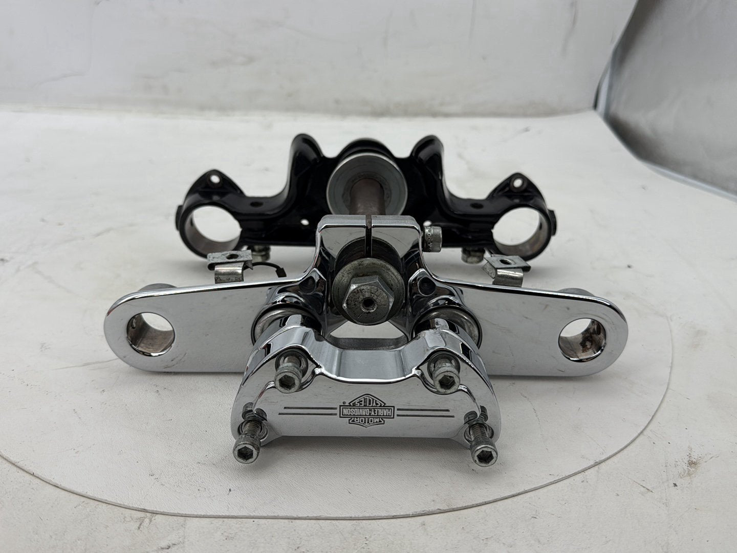 2002 Harley Heritage Softail Classic FLSTC OEM Front Fork Upper Lower Triple Tree