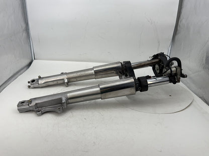 1995 Harley Touring FLHTCI Electra Glide Classic OEM Front Triple Tree Set & LH RH Fork Legs Sliders