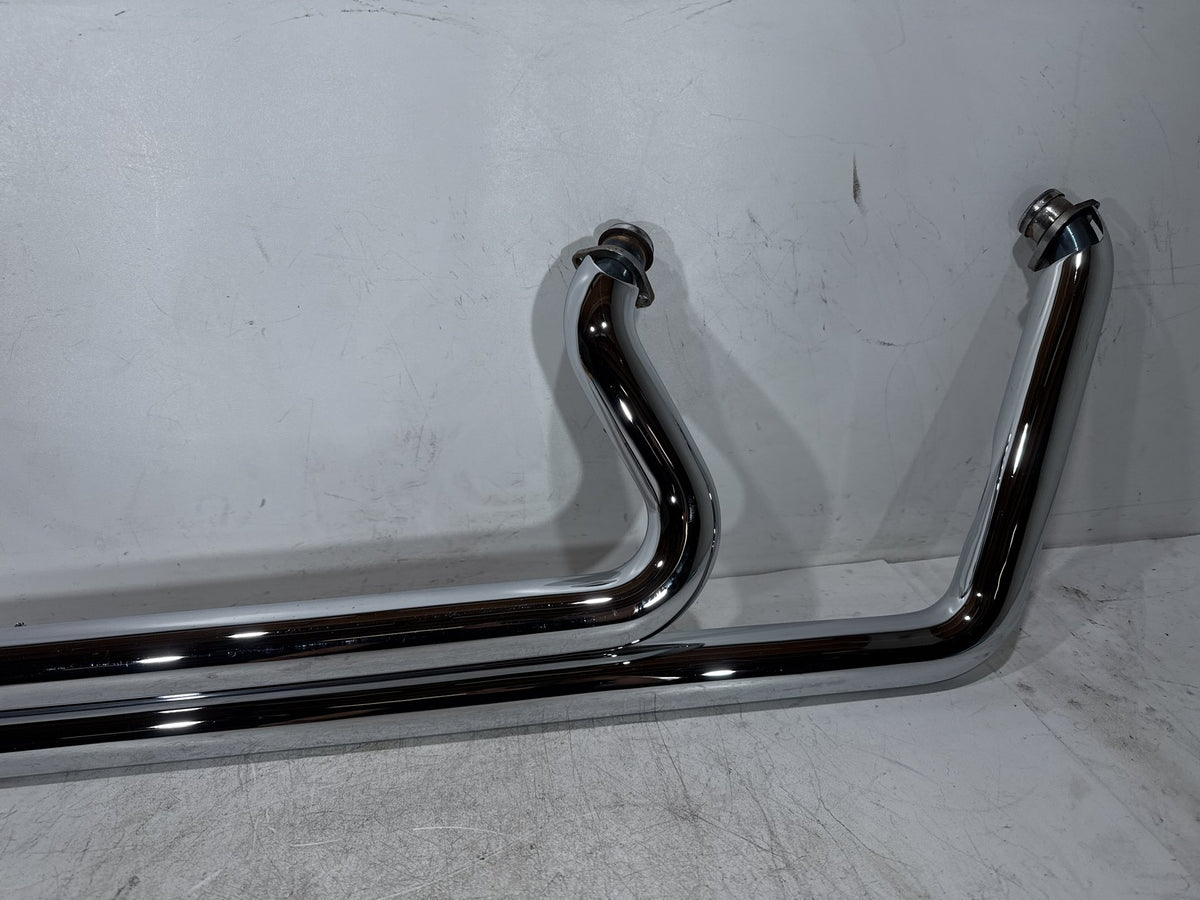 2002 Harley Dyna Wide Glide FXDWG OEM Exhaust Header Pipes Vance & Hines