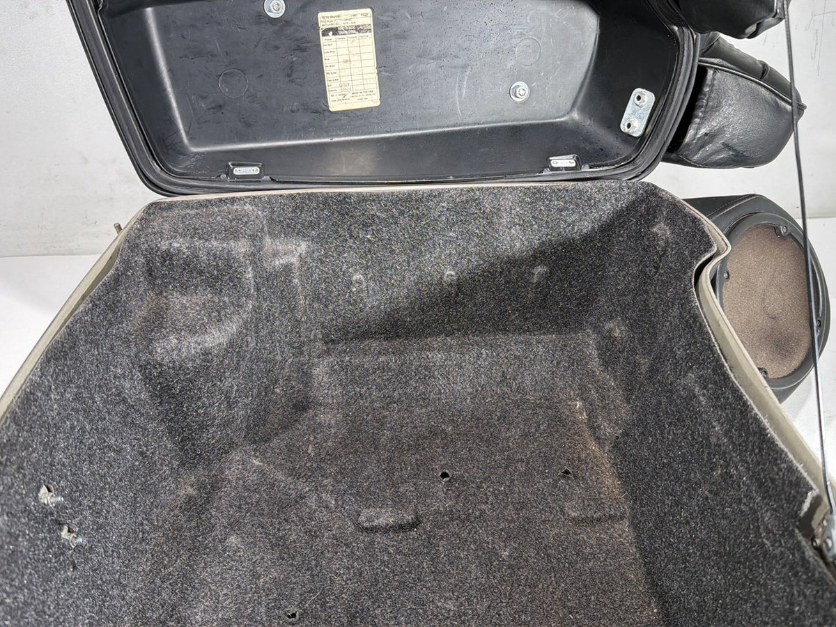 2000 Harley Electra Glide Touring Ultra OEM Pass Backrest Tour Pak Luggage NOKey