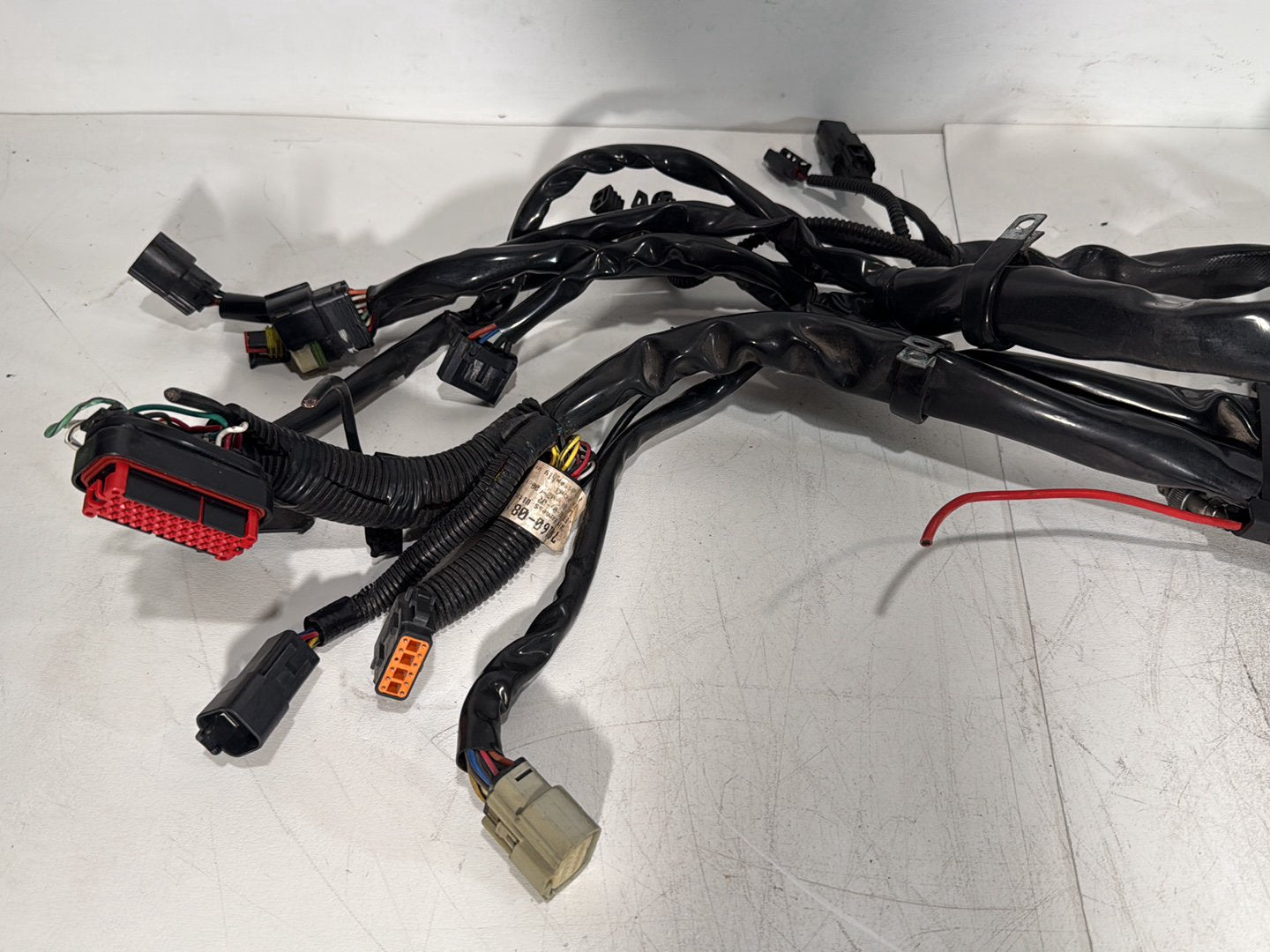 2007 - 2012 Harley-Davidson Touring Electra Glide Ultra Main Wire Wiring Harness Loom NON-abs 71000-08