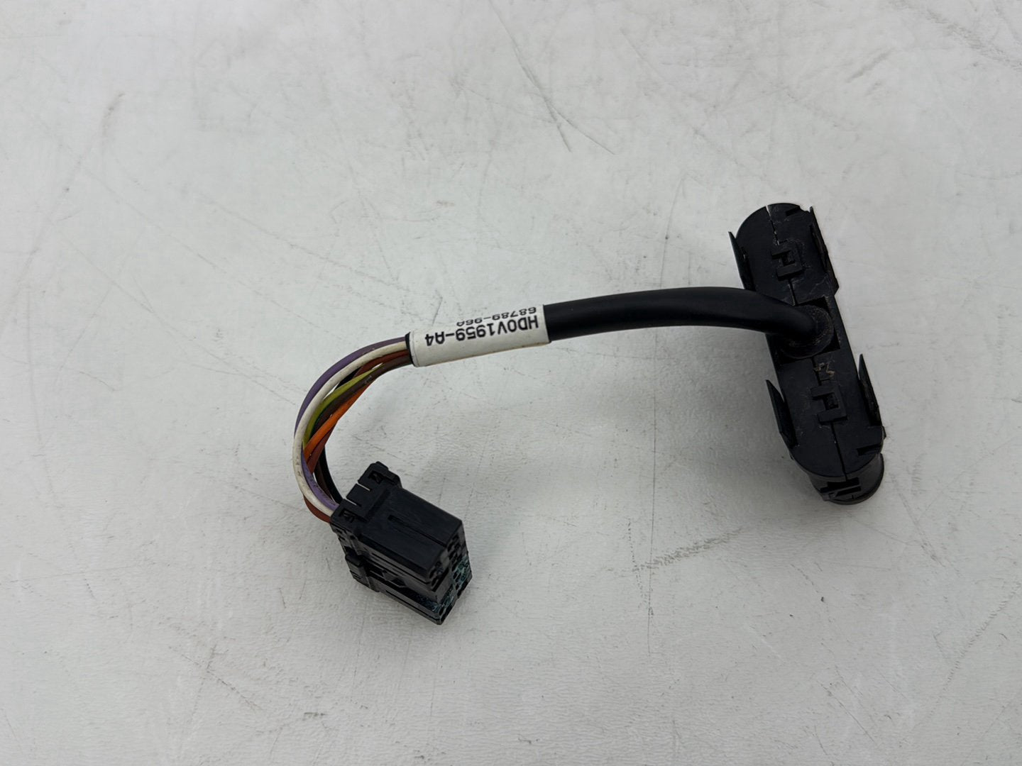 2008 Harley Touring FLHTCU Electra Glide Ultra OEM Dash Indicator Lamp Wire Plug In