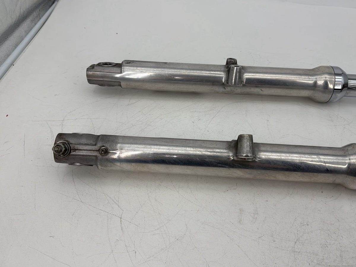 2005 Harley Sportster XL883C 883 Front Triple Tree Set &amp; LH RH Fork Legs Sliders