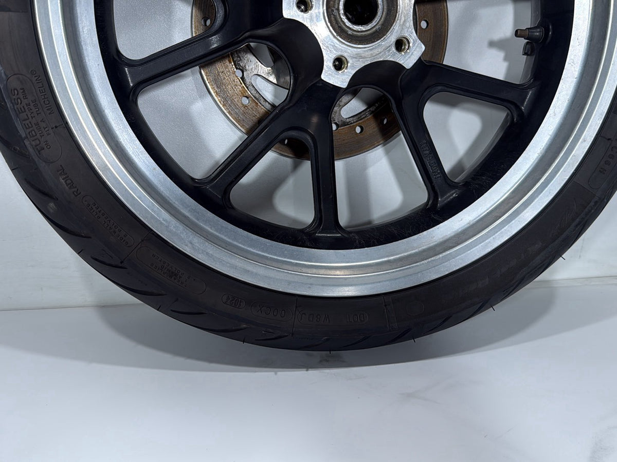 2014 Harley Sportster XL883L 883 SuperLow OEM Rear Wheel Rim Tire 150/60R17, 17"
