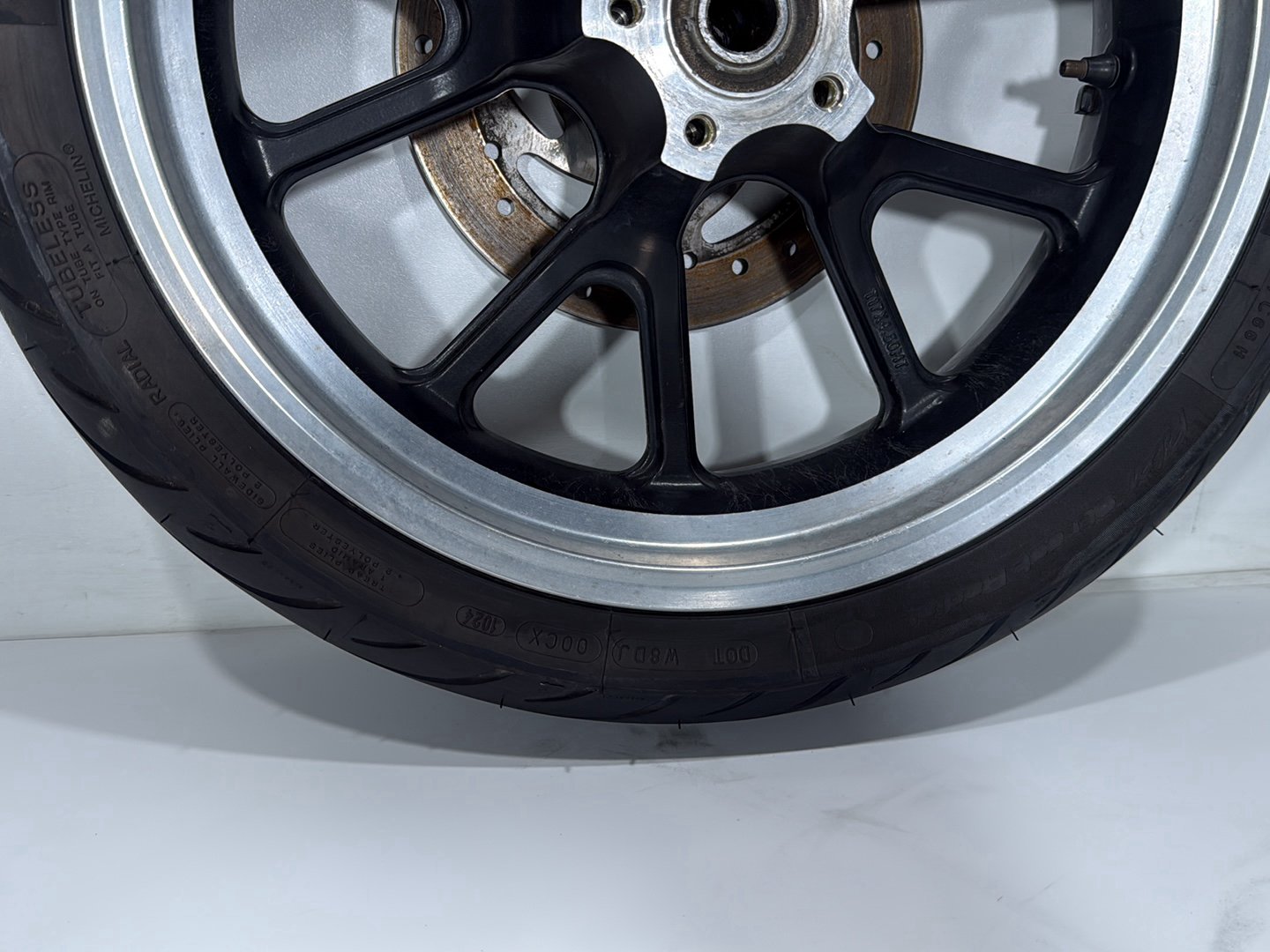 2014 Harley Sportster XL883L 883 SuperLow OEM Rear Wheel Rim Tire