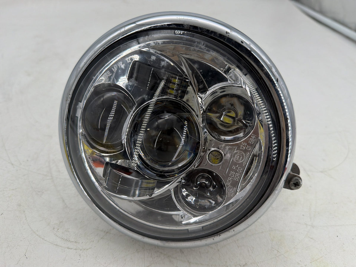 2006 Harley Softail Deuce FXSTDI OEM Headlight Headlamp Head Lamp Light LED