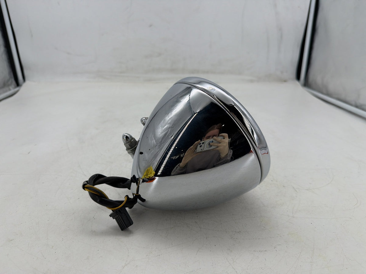 2006 Harley Softail Deuce FXSTDI OEM Headlight Headlamp Head Lamp Light LED