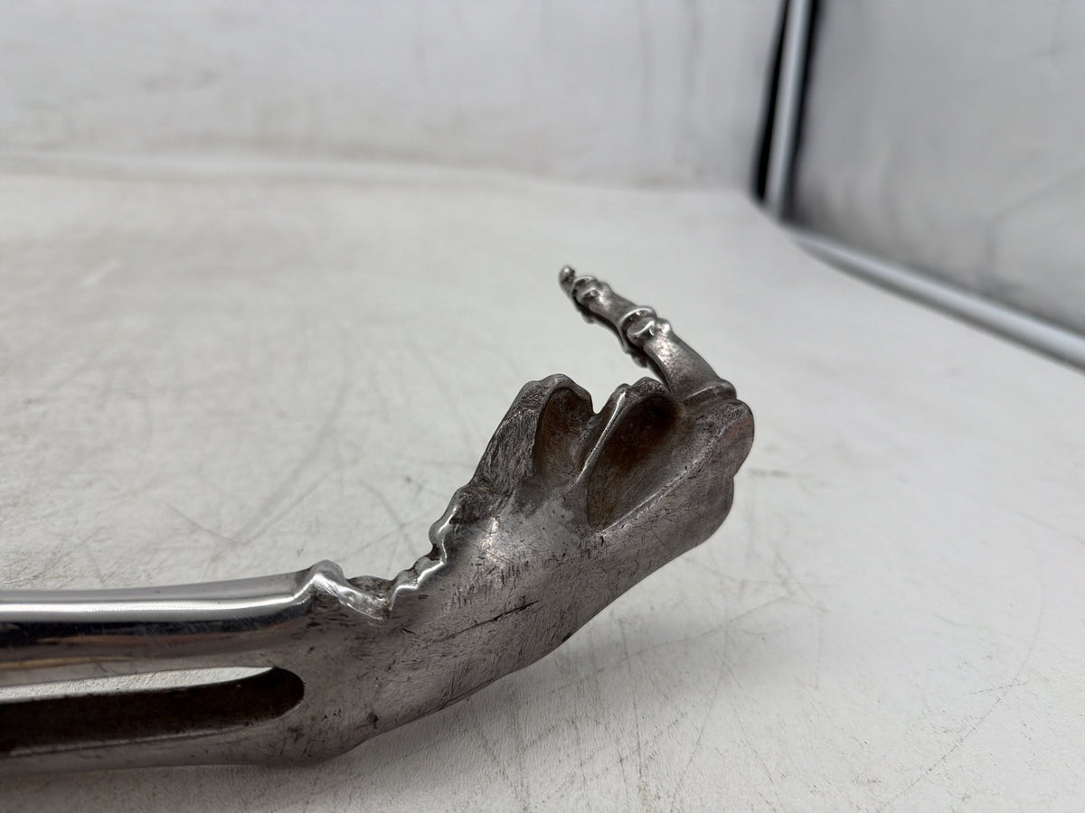 2004 Harley Electra CVO Eagle Left Side Jiffy Kick Stand Salute Skeleton Claw