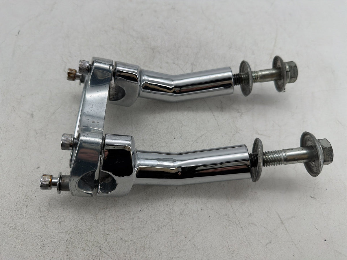 2001 Harley Softail Standard FXST OEM Front Handlebar Riser Top Clamp Chrome