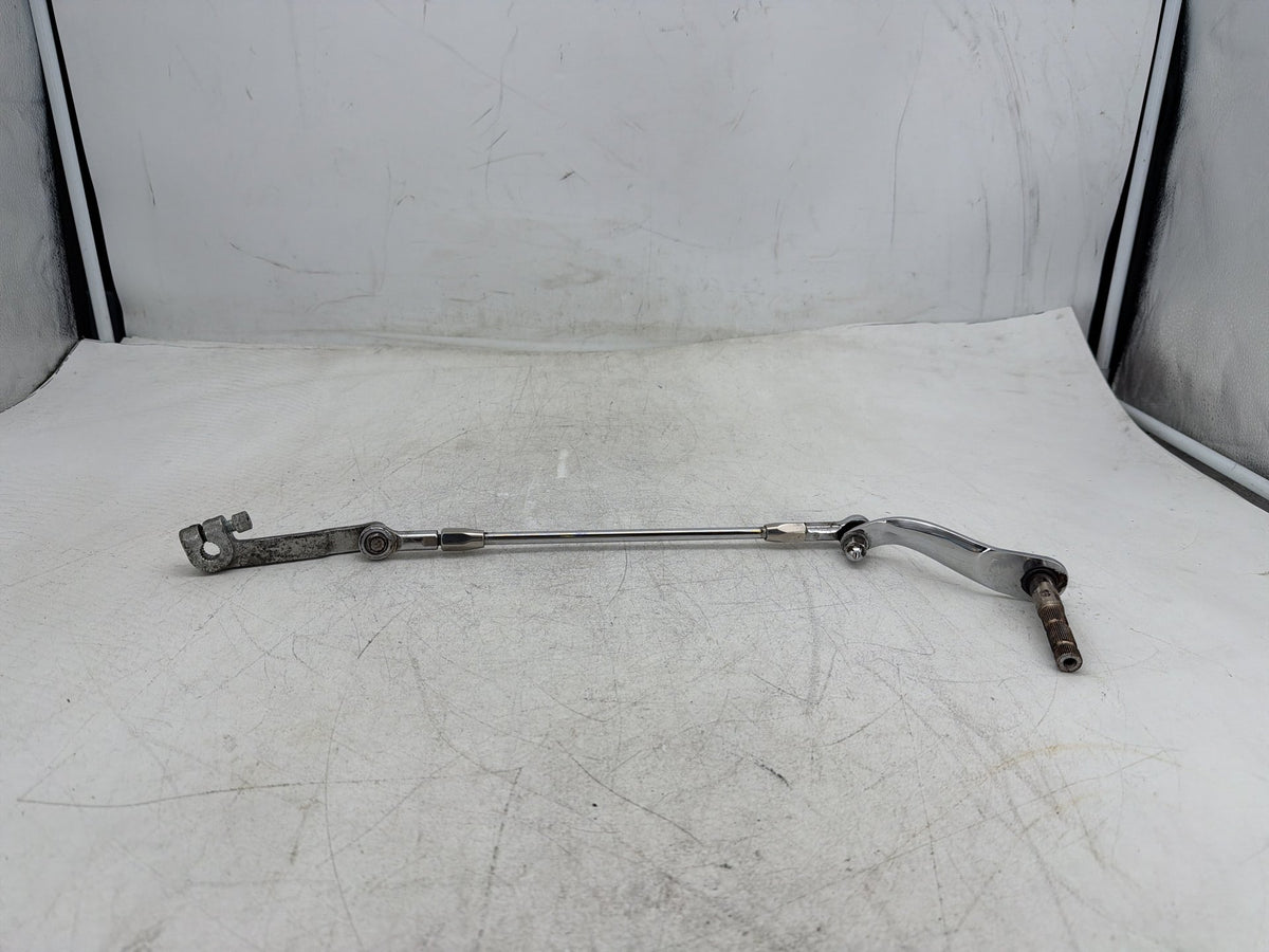2001 Harley Fat Boy Softail FLSTF OEM Gear Shifter Lever w/ Rod linkage