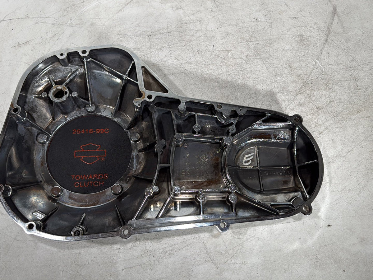 1999 Harley Electra Glide Touring FLHT OEM Outer Primary Clutch Cover
