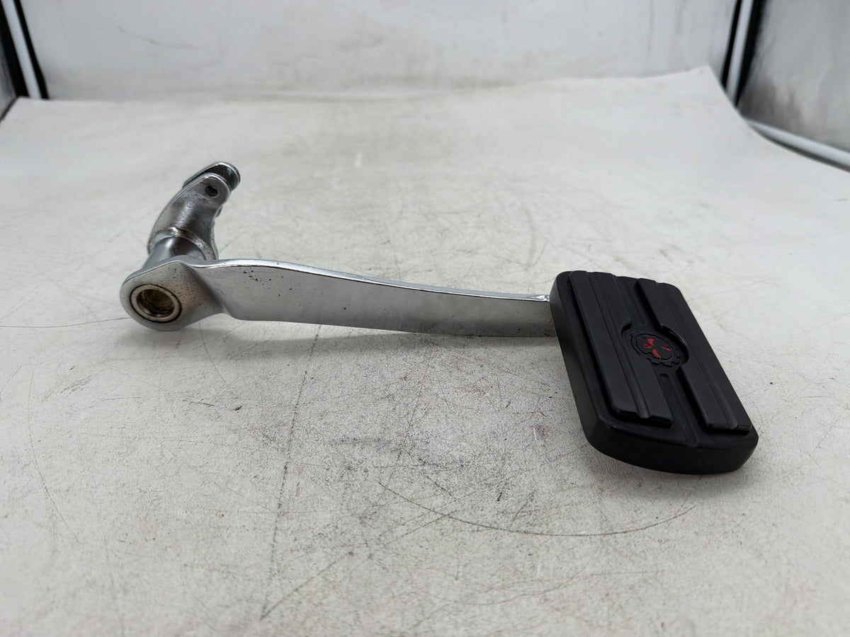 10 Harley Road King Touring Police Foot Brake Control Lever Pedal WILLIE G SKULL