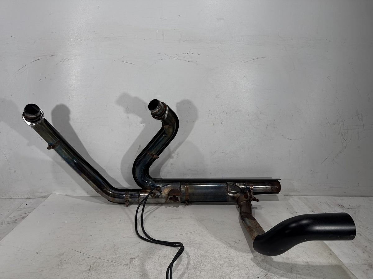 2010 Harley Road King Touring Police OEM Exhaust System Header Pipe