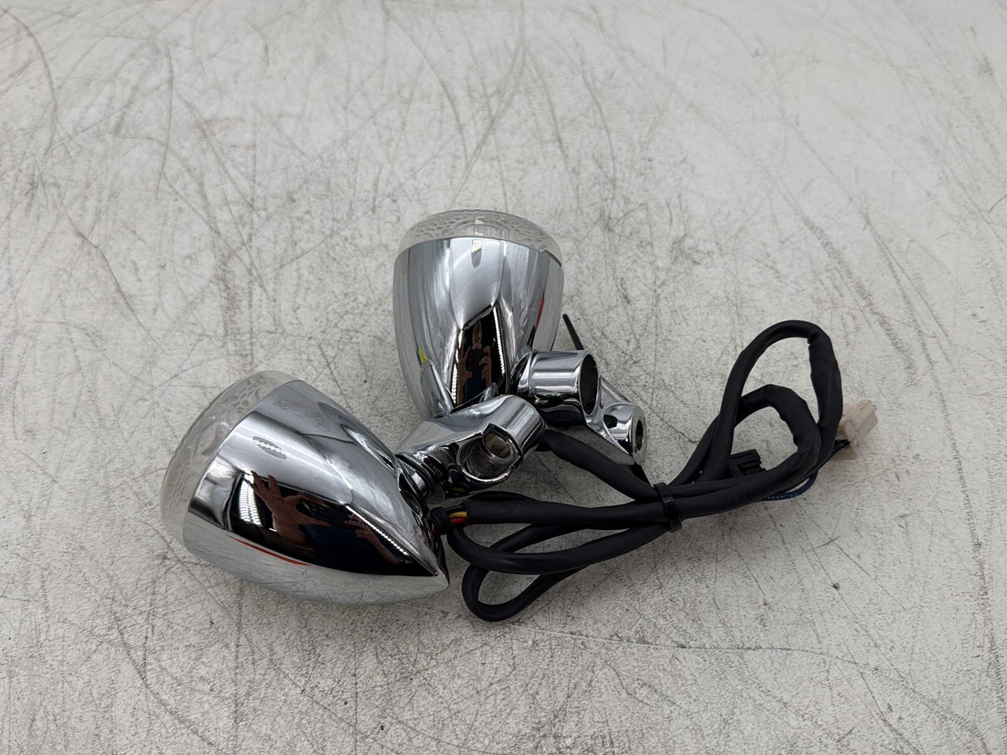 2007 Harley Dyna Street Bob FXDBI OEM Front Left Right Turn Signal Indicators