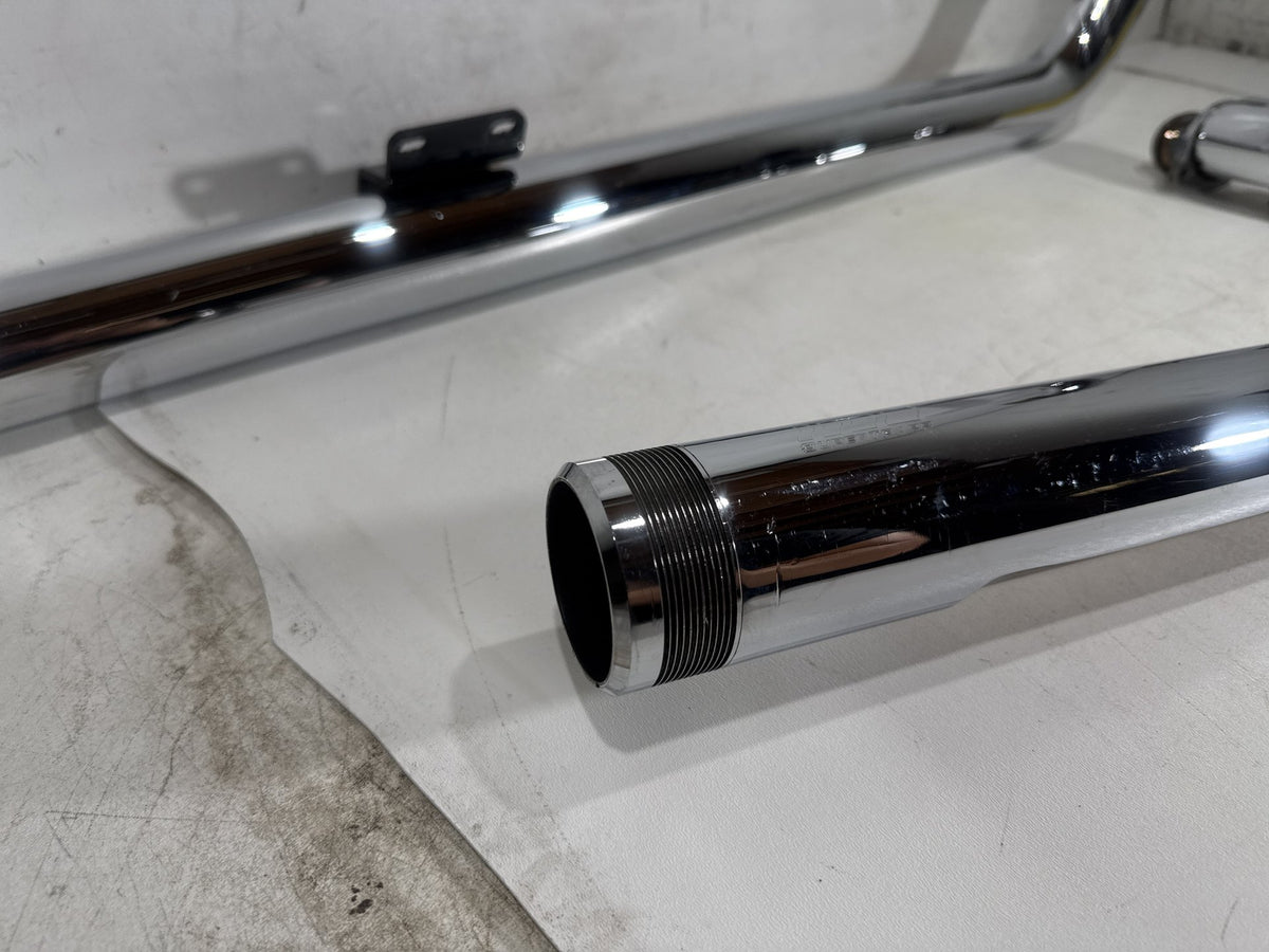 1994 Harley Softail Custom FXSTC OEM Exhaust Header Pipes Muffler