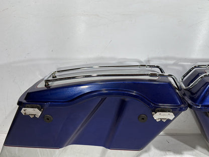 2006 Harley Touring FLHTCI Electra Glide Classic OEM Left Right Saddlebags Luggage NOKey