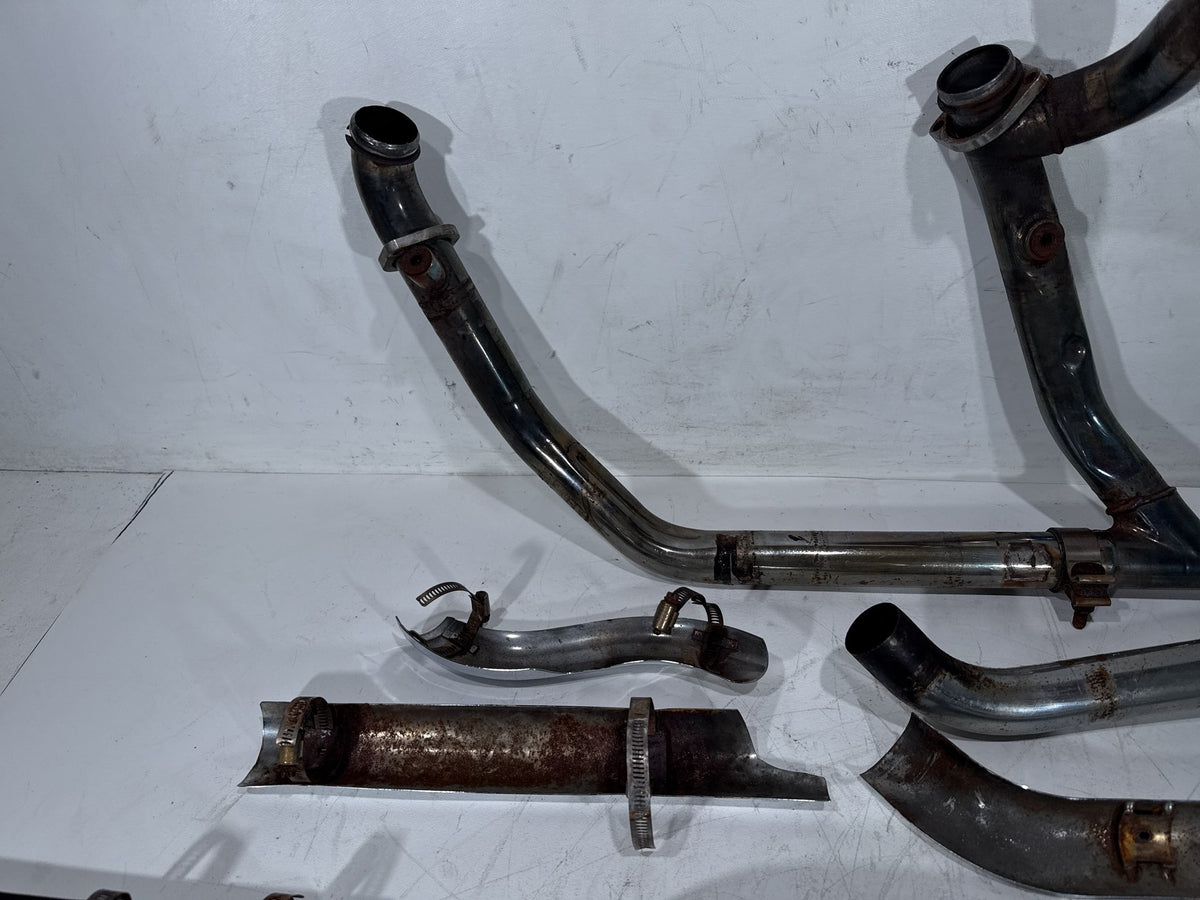 1993 Harley Electra Glide Touring FLHT OEM Exhaust Header Pipes Muffler