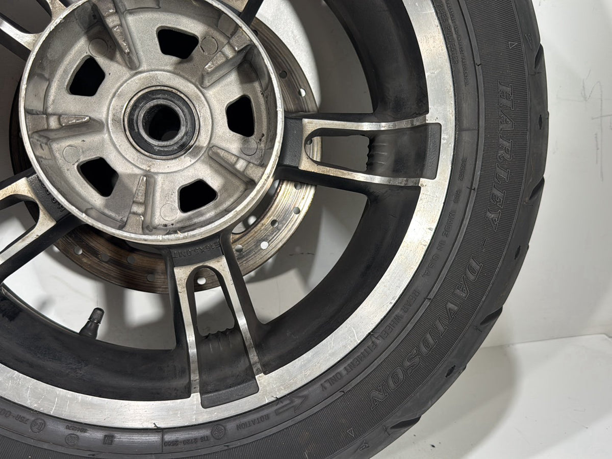2017 Harley Road Glide Touring Front Rear Wheel Rim Tire 130/60 180/65 16" 19"