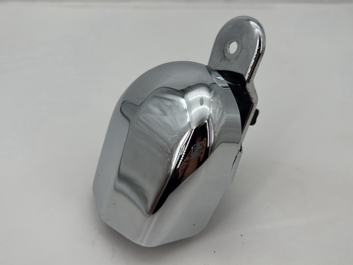 2007 Harley Softail Heritage Classic FLSTC OEM Horn Signal Klaxon Chrome Cover