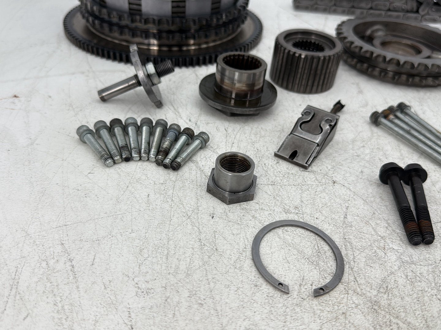 2013 Harley Heritage Softail Classic FLSTC OEM Clutch Basket Chain Tensioner Kit