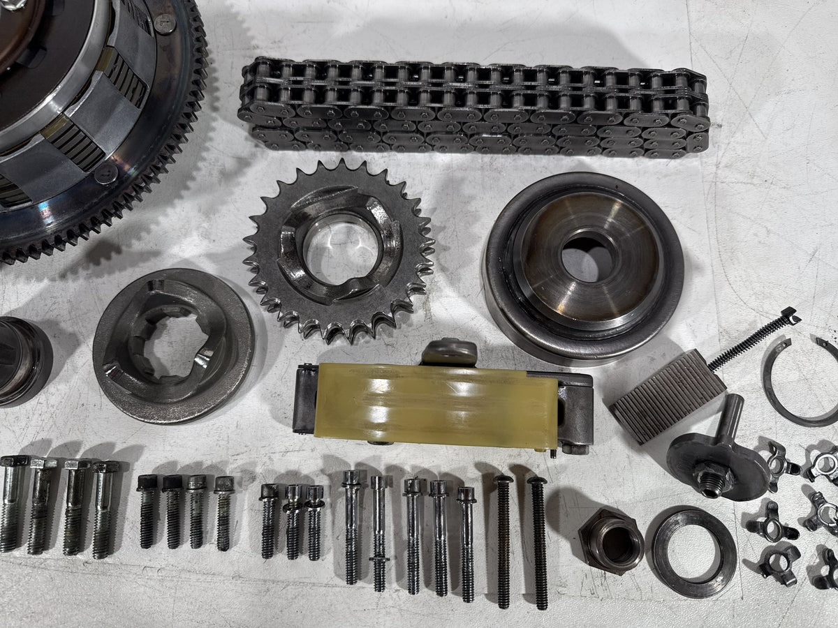 2001 Harley Heritage Softail Classic FLSTC OEM Clutch Basket Chain Tensioner Kit