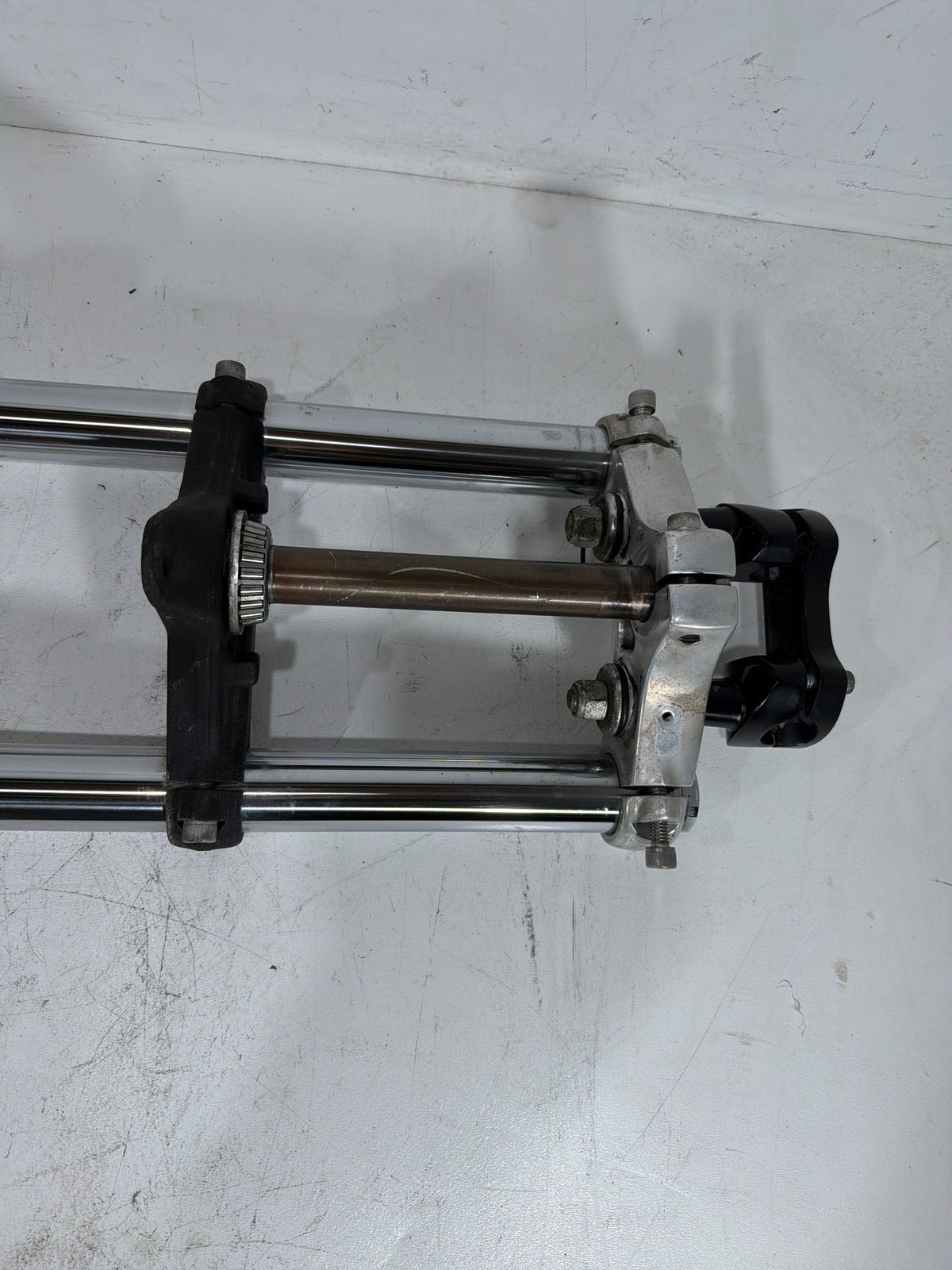 1991 Harley Sportster 883 XLH883 Front Triple Tree Set & LH RH Fork Legs Sliders