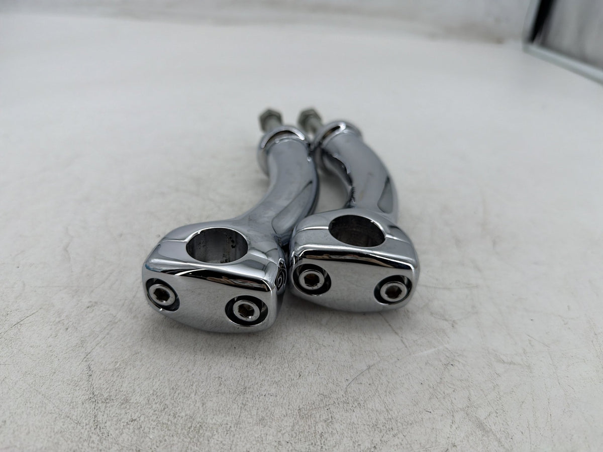 2003 Harley Softail Deuce FXSTDI OEM Front Handlebar Risers Riser