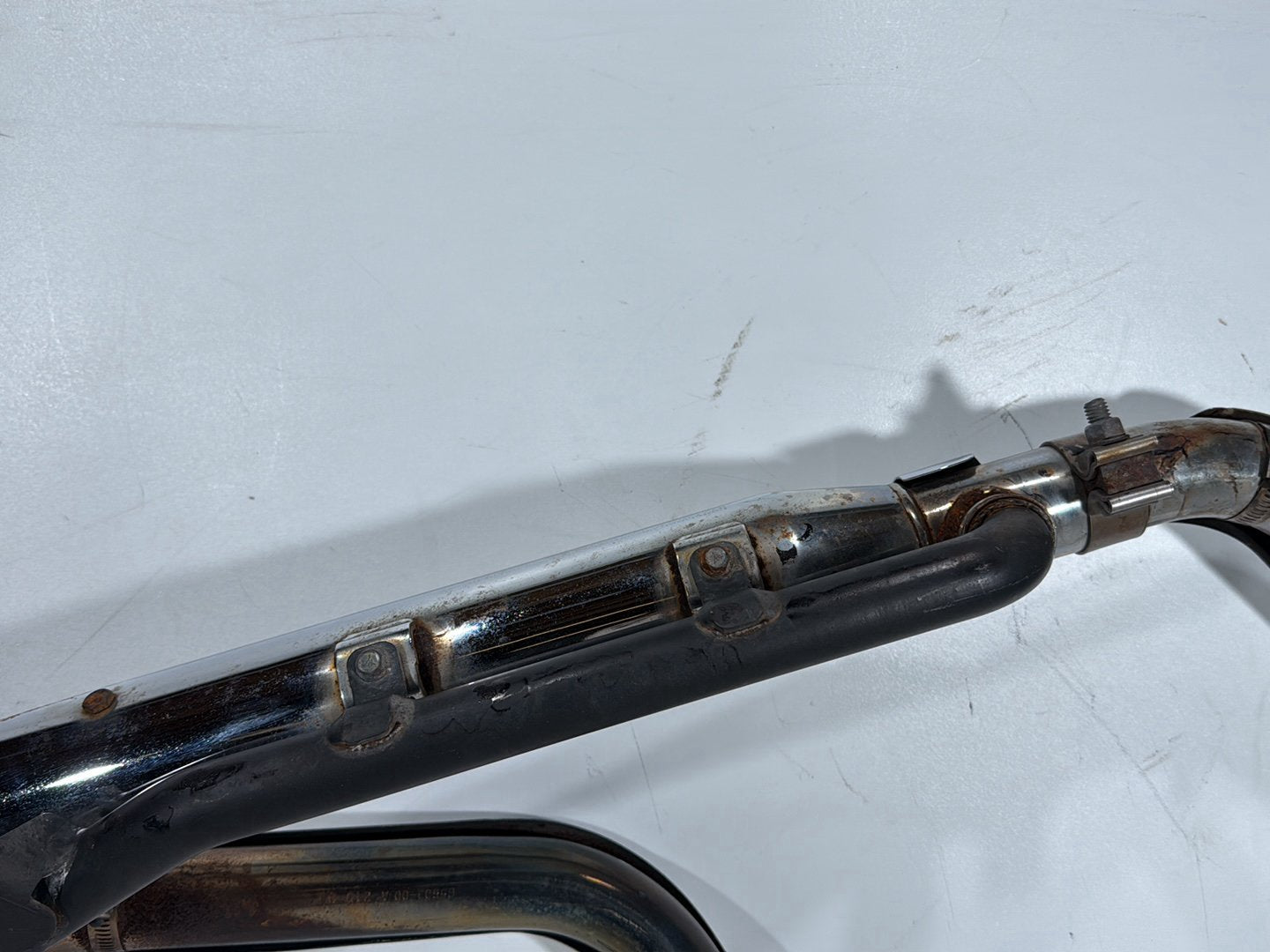 2005 Harley Heritage Softail Classic Exhaust Header Muffler Pipes Screamin Eagle
