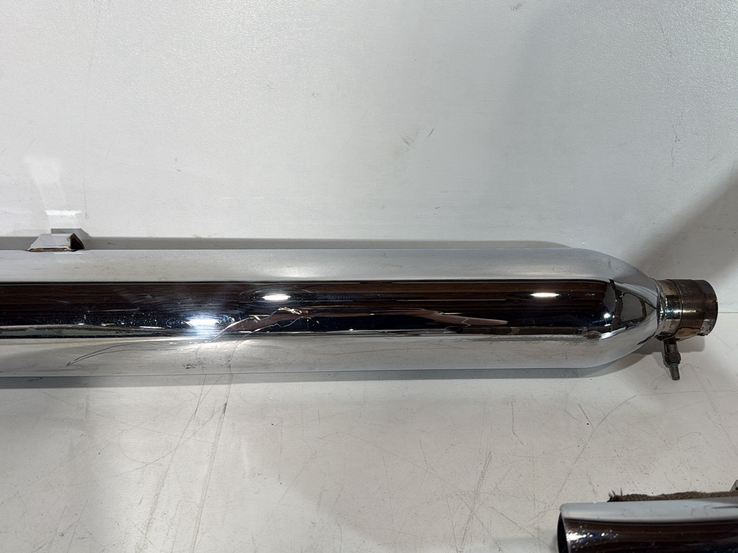 2008 Harley Touring Electra Glide Ultra OEM Exhaust Header Pipes Muffler COBRA
