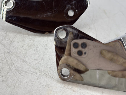 2001 Harley Sportster 883 Hugger XLH883 OEM Left Right Driver Footpeg Bracket Mounts