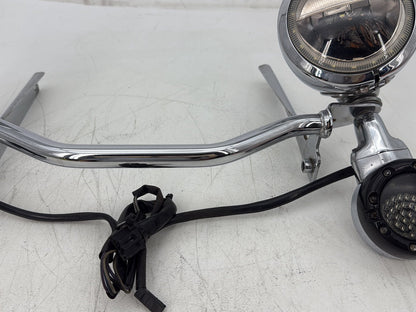 2006 Harley Softail FLSTCI Heritage Classic OEM Front Turn Signal Indicators Aux Light Bar