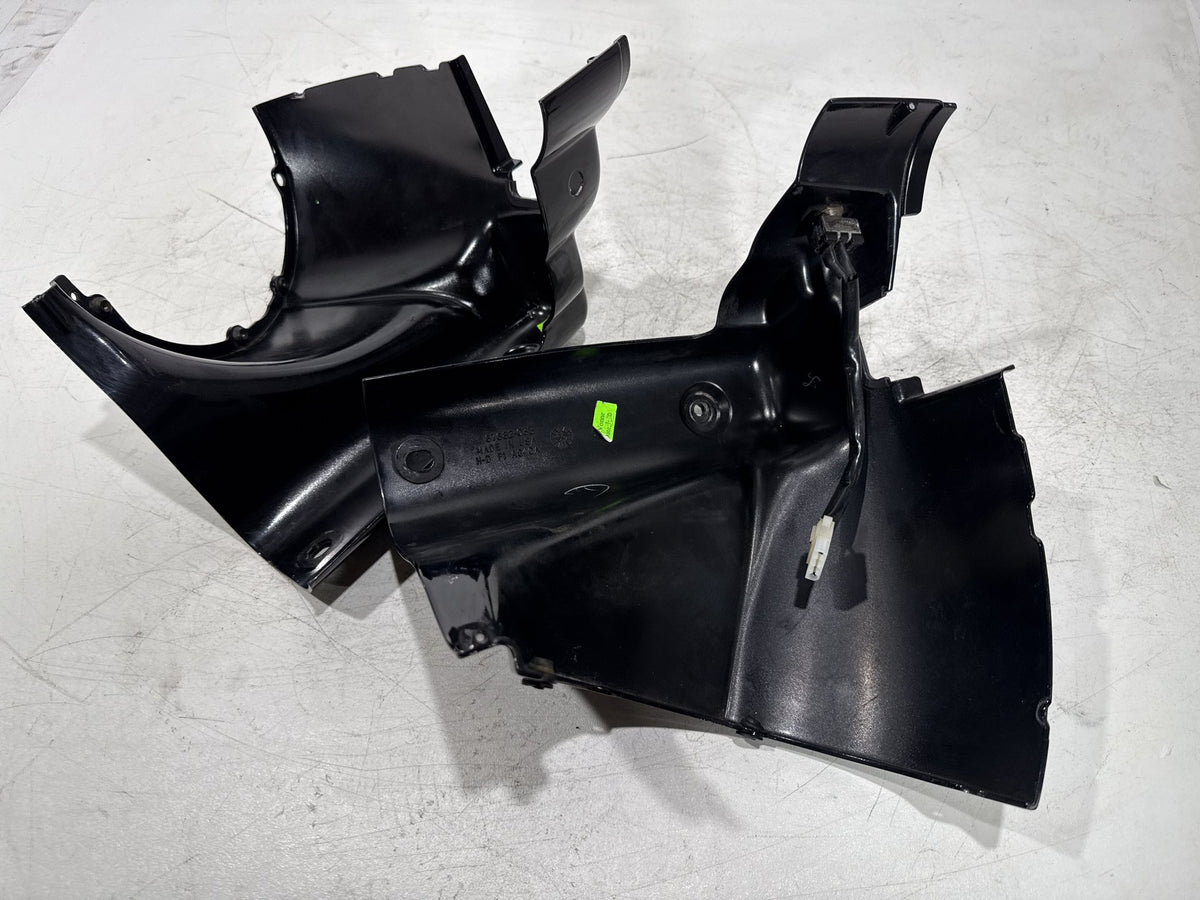 2010 Harley Road King Touring Police OEM Left & Right Headlamp Nacelle Covers