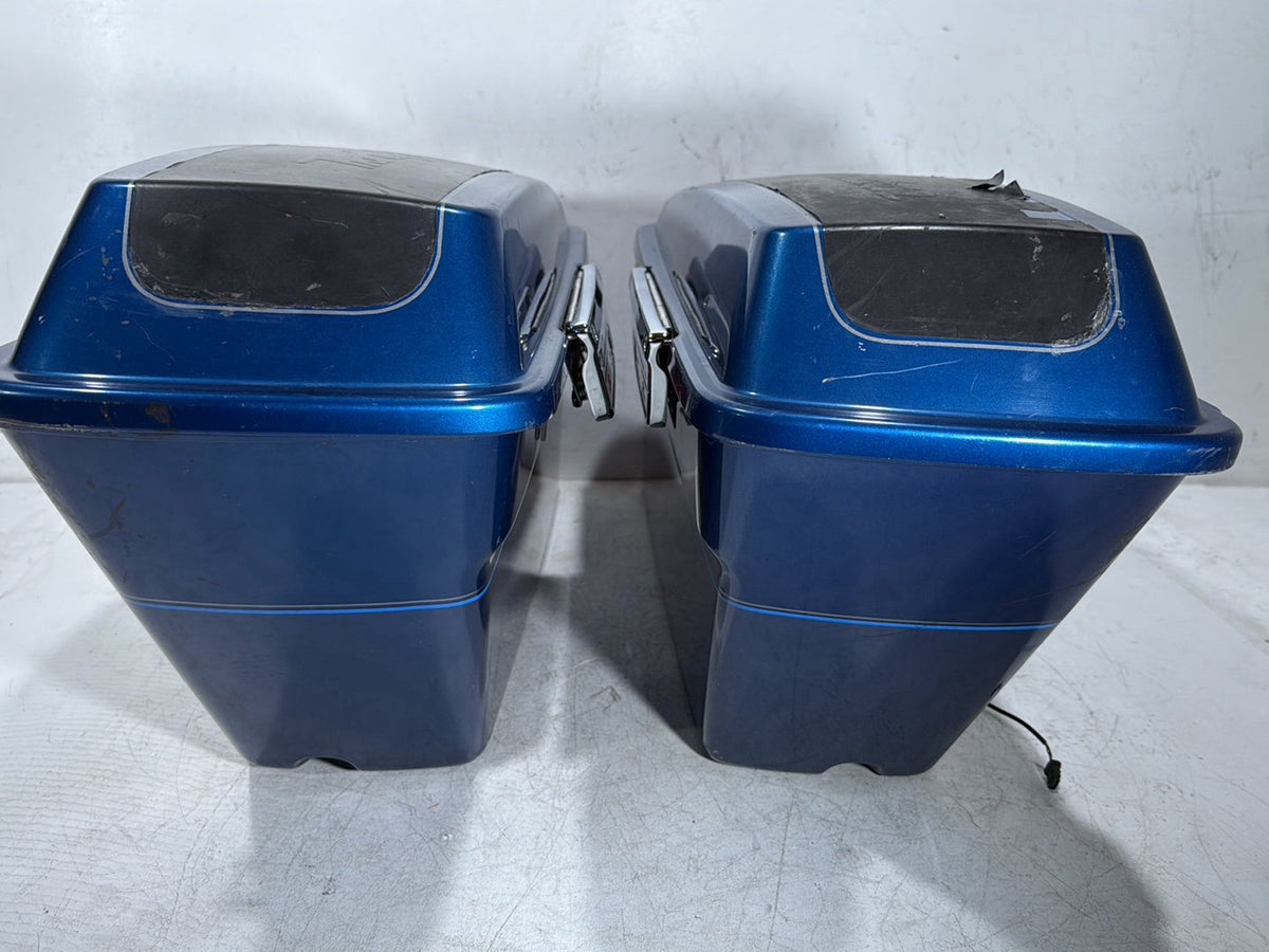 2006 Harley Electra Glide Touring Ultra FLHTCUI OEM Left Right Saddlebags Luggage NOKey