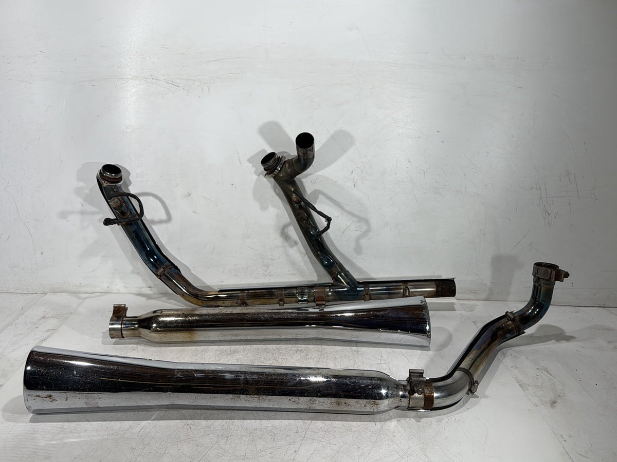 2007 Harley Electra Glide Touring Ultra OEM Exhaust Header Pipes Muffler