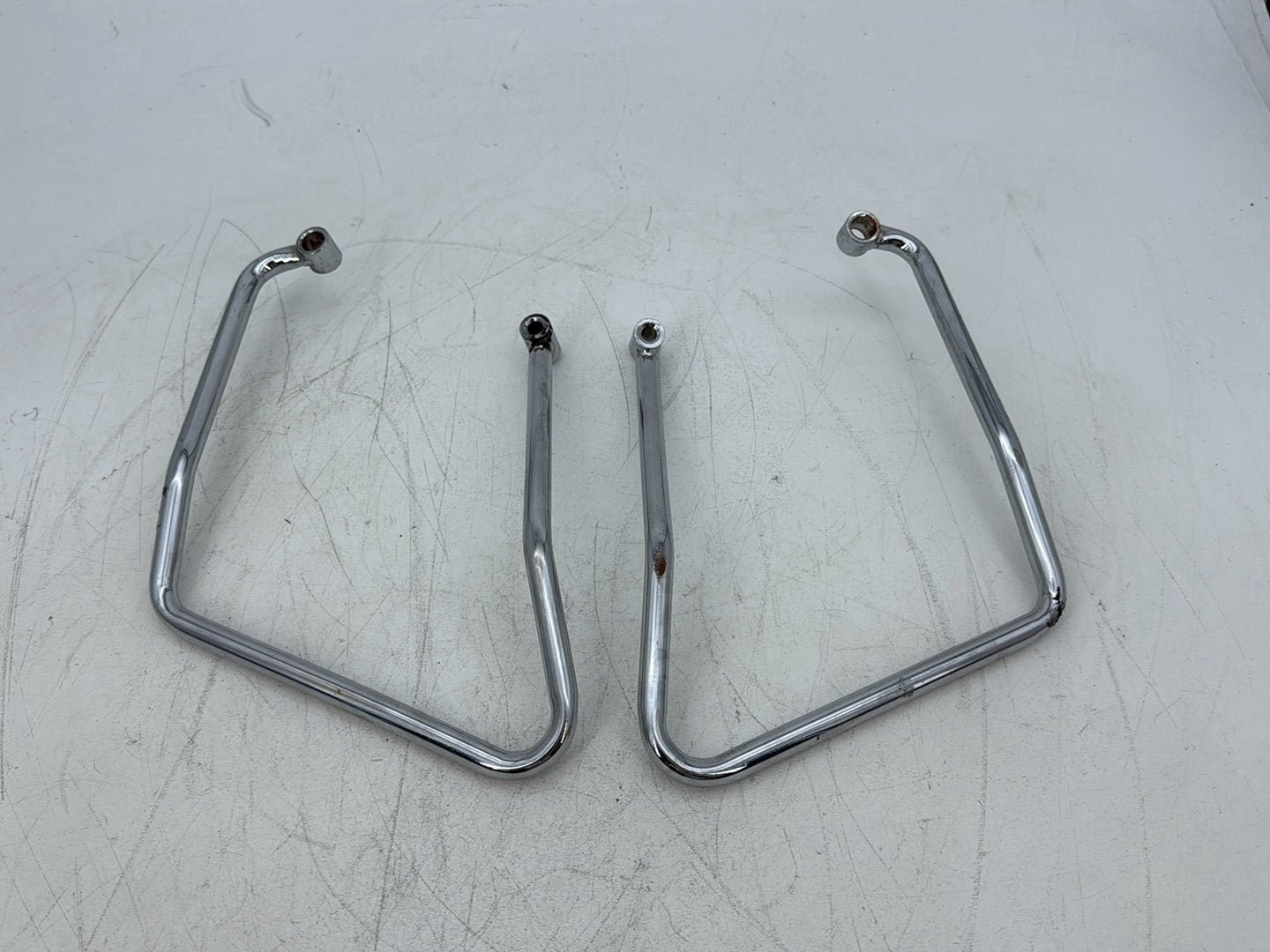 2013 Harley Forty-Eight Sportster 1200X OEM Rear Left Right Saddlebag Guard Rails Bar