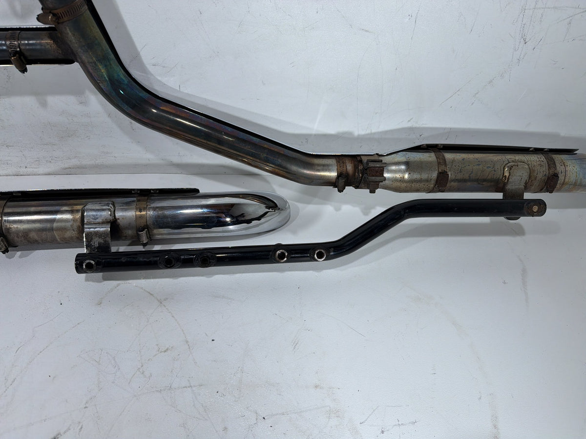 1997 Harley Heritage Softail Classic OEM Exhaust Header Pipes Muffler