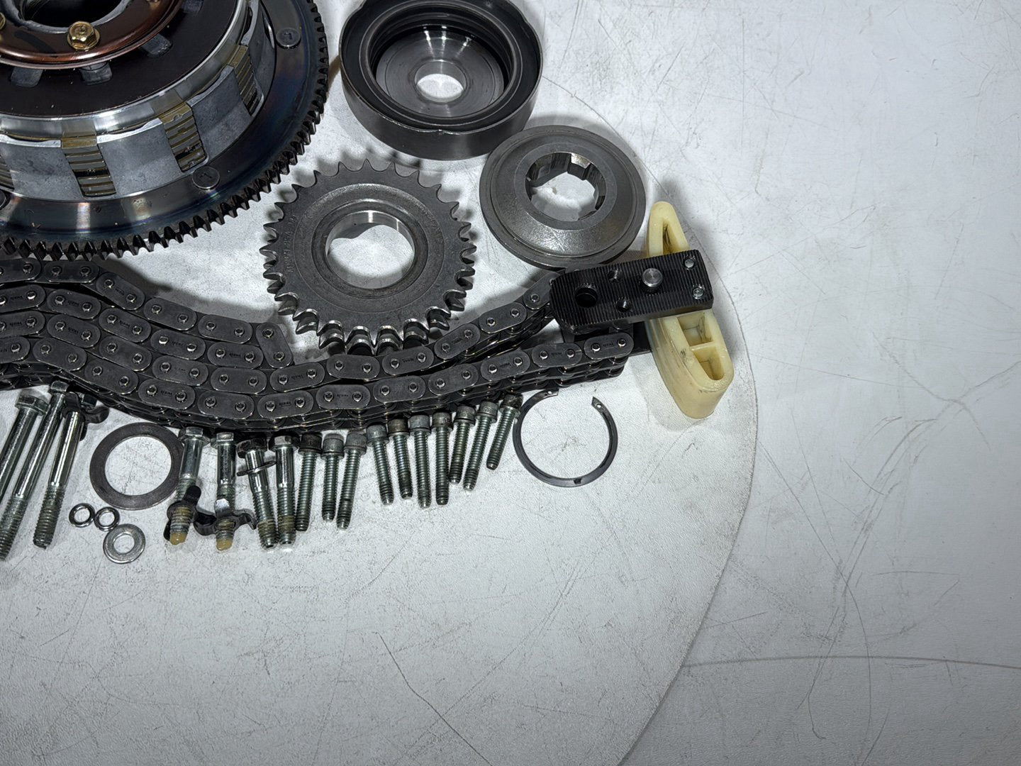 1999 - 2006 Harley-Davidson Touring Electra Glide Classic Clutch Basket Chain Tensioner Kit 37846-99A