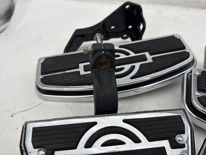 2002 Harley Heritage Softail Classic FLSTC OEM Left Right Driver & Pass Floorboard Foot Rest